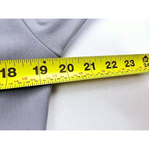 Under Armour Size XL Women's Gray Compression Coldgear Turtleneck Logo Athletic - Picture 2 of 10